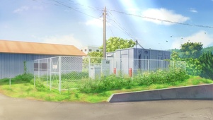 学校空地场景