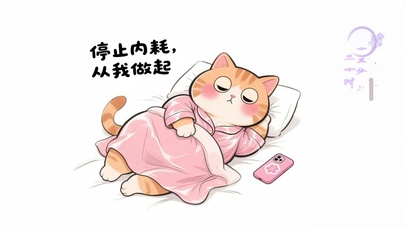 爱睡觉的猫咪