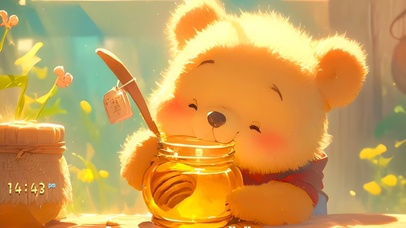 爱吃蜂蜜的小熊