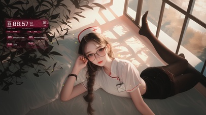 她的笑容有种让人安心的力量