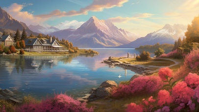 4K 静谧小屋 浪漫幽静