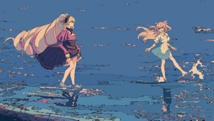 插画姐妹淘