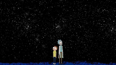 瑞克和莫蒂 星空