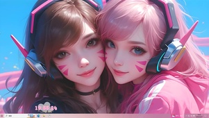 电竞可爱少女