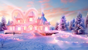 雪中小屋