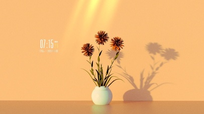 4k极简清新桌面