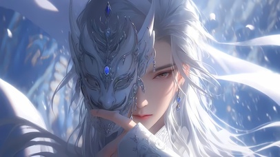 4k面具修仙女孩