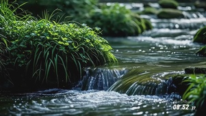 清新溪水
