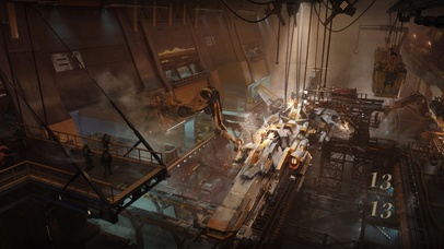 4K飞船检修通道