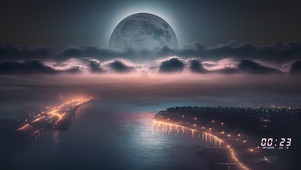 海上生明月