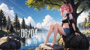 水边少女