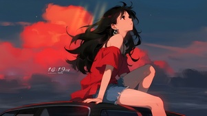 落日晚霞