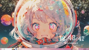 卡通少女