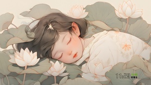 睡梦荷花池