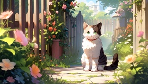 田园小猫咪