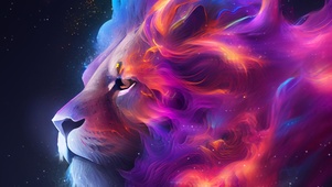 黑夜中的狮子
