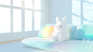 可爱房间兔兔