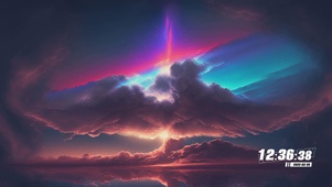 云上夕阳