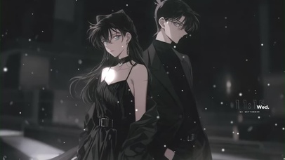 银子II 新兰CP 暗黑系壁纸