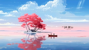 海岛枫树