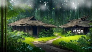沥沥细雨