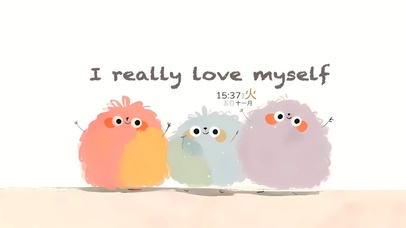 简约可爱治愈桌面