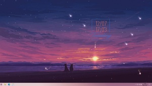 看晚霞