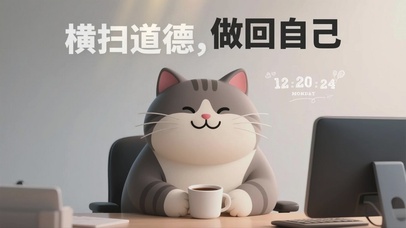 横扫道德，做回自己