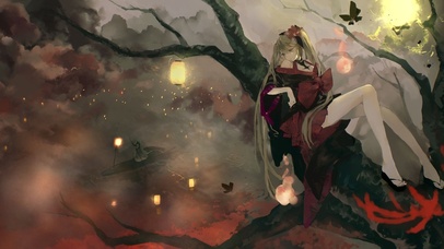 地狱彼岸花少女