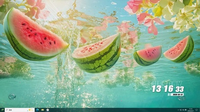 夏天西瓜桌面主题