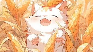 丰收的猫