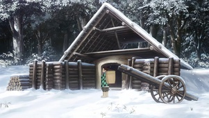 鬼灭之刃雪景绝美壁纸
