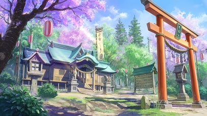 4K唯美治愈古风樱花小镇