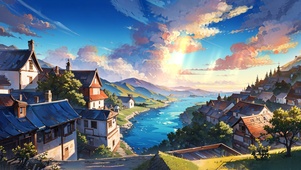 很美，但她不在