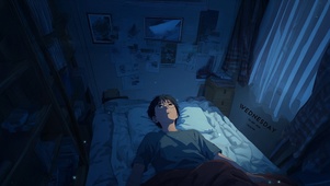 夏日房间男孩