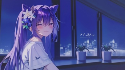 深夜美少女