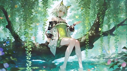 林中水池少女-凯尔希