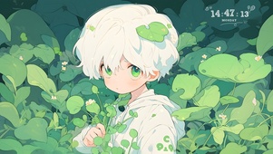 白衣少年