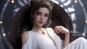 丸子头女神