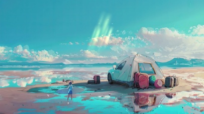 唯美动漫场景壁纸