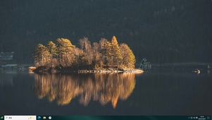 湖中小岛—【主题桌面】