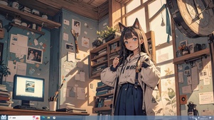 文艺少女（灵动）