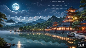 古风月夜