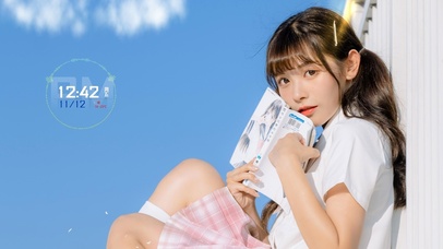 高清jk女孩（含音乐，时间）