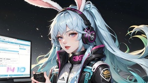4k赛博少女