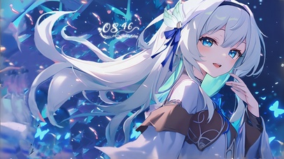 蝶舞流光中的流萤