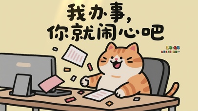 我办事，你就闹心吧