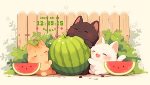夏日猫咪