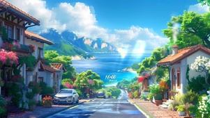 沿海彩虹小镇
