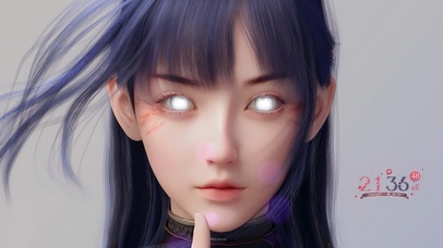 4K紫发魔法少女